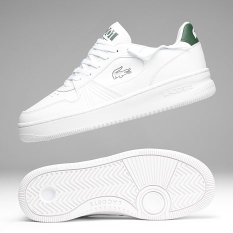 Lacoste - Zapatillas L001 Set 224 Blanco Verde Oscuro
