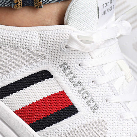 Tommy Hilfiger - Baskets Modern Runner Knit Evo 5245 White