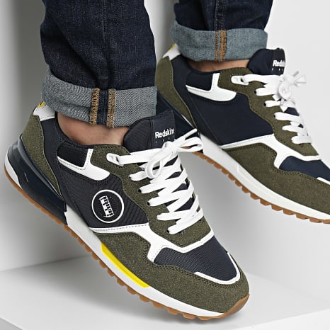 Redskins - Sneakers Oyati O4910P Khaki Navy White