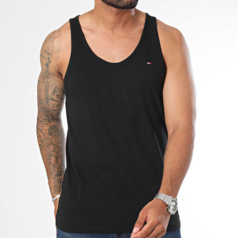 Tommy Hilfiger - Lot De 3 Débardeurs Signature 3387 Noir