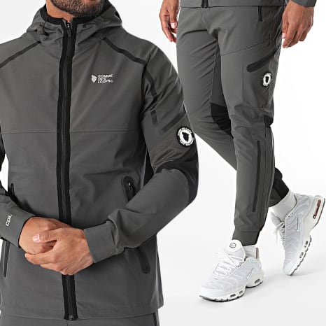 Comme Des Loups - Niks Grey Anthracite Black Track Suit