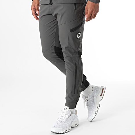 Comme Des Loups - Niks Grey Anthracite Black Track Suit
