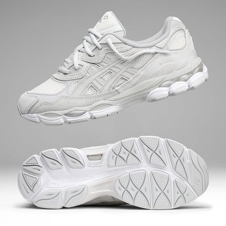 Asics - Zapatillas Gel Nyc 1203A663 Cream Cloud Grey