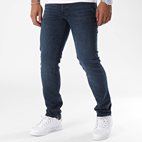 Jack And Jones - Vaquero Slim Glenn Original Azul Oscuro