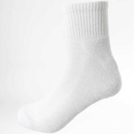 LBO - Pack de 10 Pares de Calcetines Quarter 0029 Negro Blanco