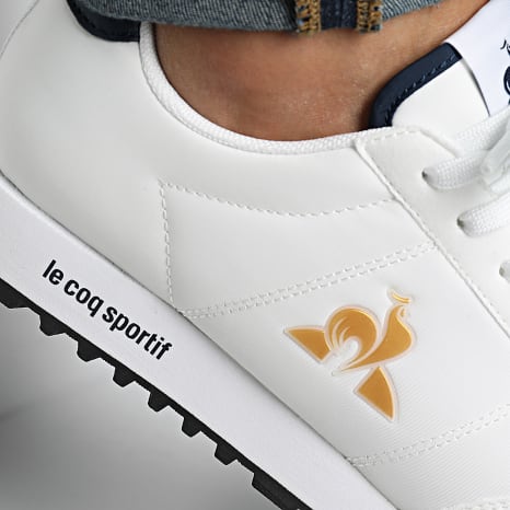 Le Coq Sportif - Zapatillas Racerone 2 2423242 Blanco Óptico Dorado