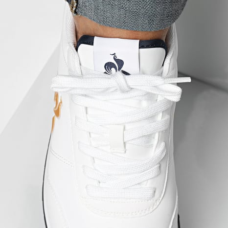 Le Coq Sportif - Zapatillas Racerone 2 2423242 Blanco Óptico Dorado