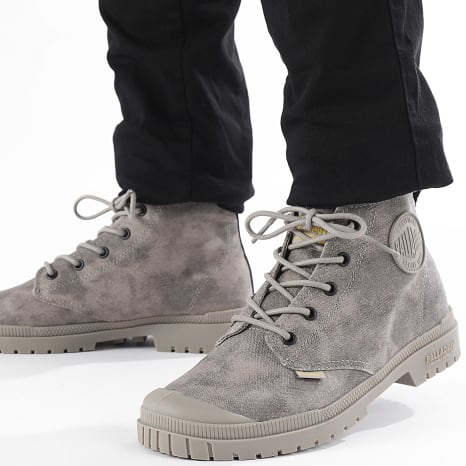 Palladium - Botas Pampa SP20 Hi Cera 74388 Moonrock Palladium - Botas Pampa SP20 Hi Cera 74388 Moonrock
