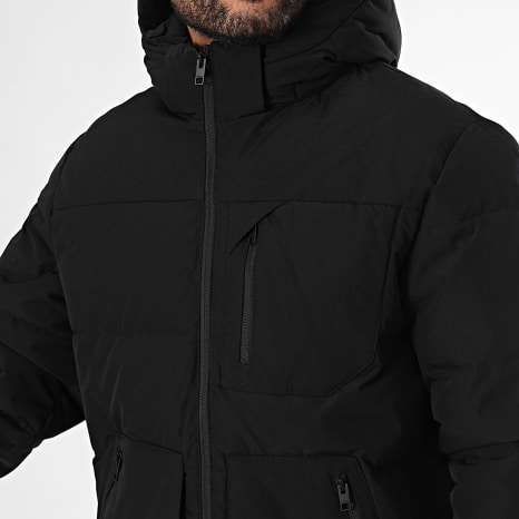 Jack And Jones - Plumífero con Capucha Otto Negro