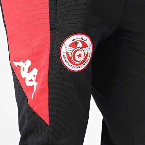 Classic Series - Abunszip Pro 7 Túnez 321W1IW Slim Jogging Pants Negro Rojo