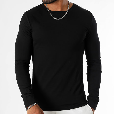 LBO - Camiseta de Manga Larga 3532 Negro