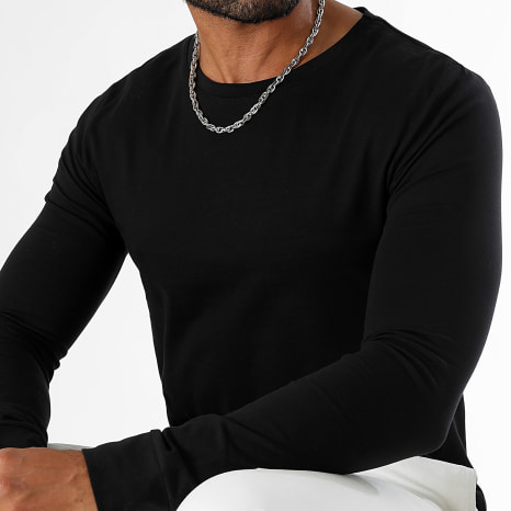 LBO - Camiseta de Manga Larga 3532 Negro