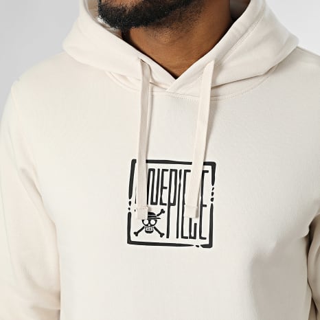 Séries TV et Films - Sudadera con capucha Kanagawa Beige