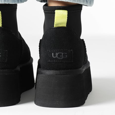 UGG - Botas Mujer W Classic Mini Dipper 1168170 Negro
