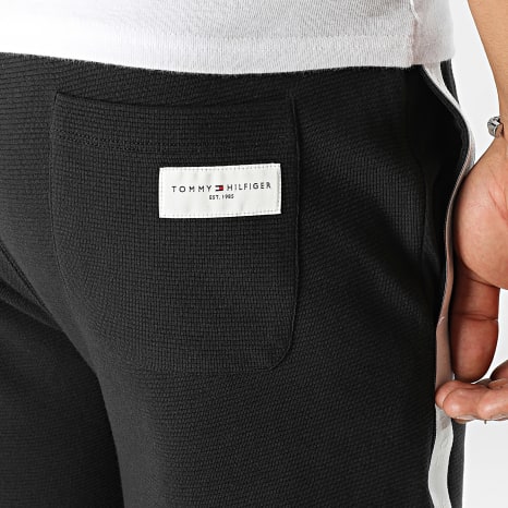 Tommy Hilfiger - Pantalon Jogging A Bandes 3013 Noir