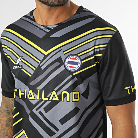 Dkali - Thailand Soccer Jersey Black Grey - Ryses