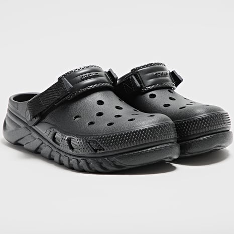 Crocs - Claquettes Duet Max II Clog 208776 Black - LaBoutiqueOfficielle.com