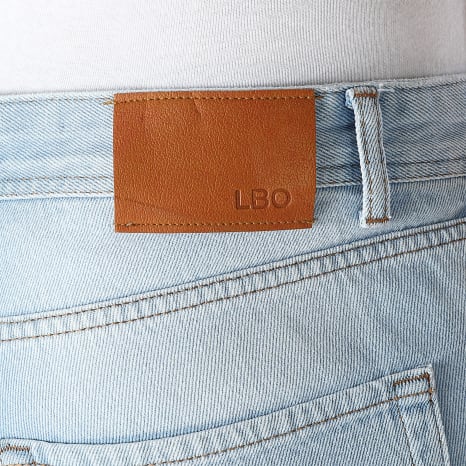 LBO - Pack de 2 Vaqueros Relaxed Straight Fit 2507 2402 Denim Gris Claro Azul Lavado