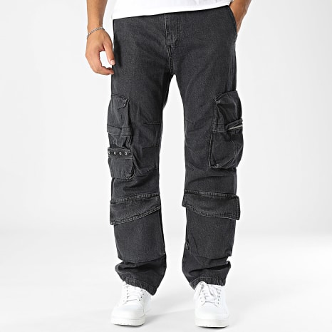 Uniplay - Jean Cargo DP054 Noir