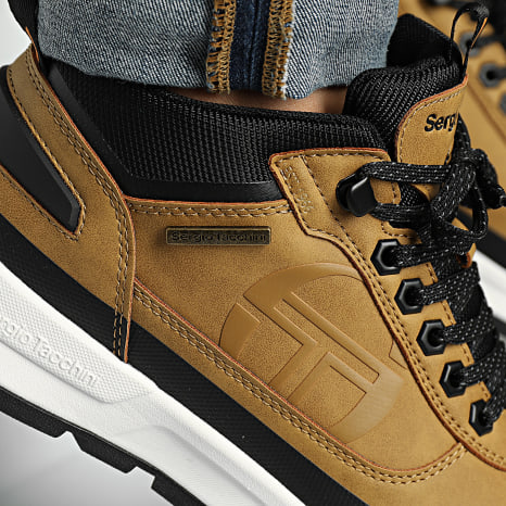 Sergio Tacchini - Baskets Cortina STM421020 Camel Black