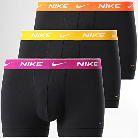 Nike - Lot De 3 Boxers KE1008 Noir