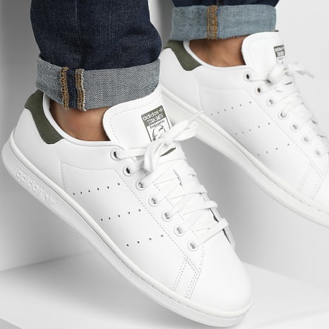 Adidas Originals - Sneakers Stan Smith IH8040 Core White Olive