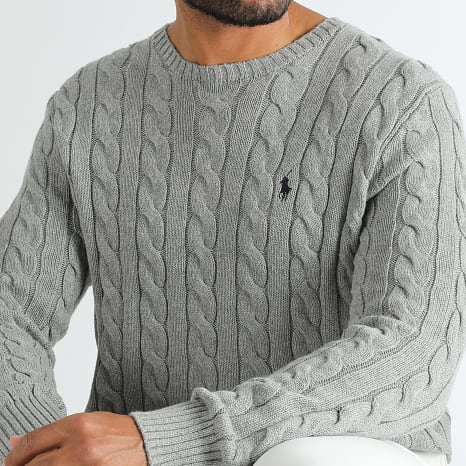 Polo Ralph Lauren - Original Player Sweater Heather Grey - Ryses