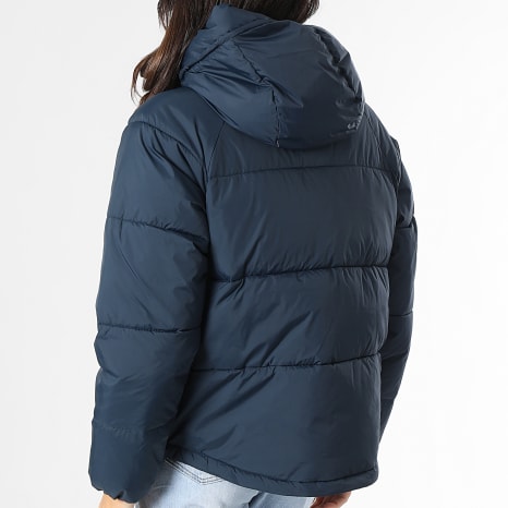 Tommy Jeans - Doudoune Capuche Femme Puffer Ext 8841 Bleu Marine