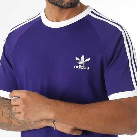 Adidas Originals - Tee Shirt A Bandes 3 Stripes IZ2369 Purple - Ryses