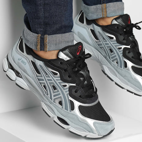 Asics - Sneakers Gel Nyc 1203A383 Black Fjord Grey - Ryses