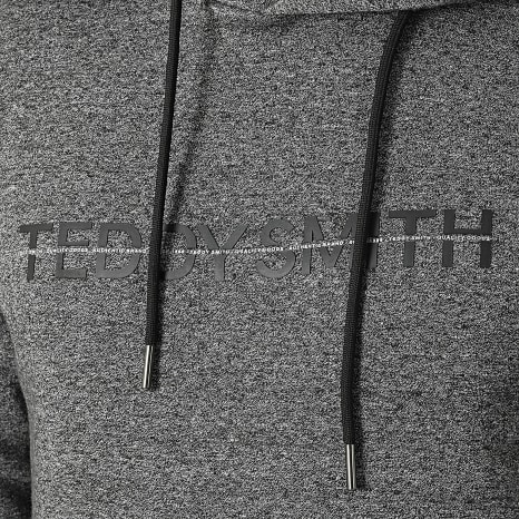 Teddy Smith - Osborn 10717000D Houtskool Grijze Hoody