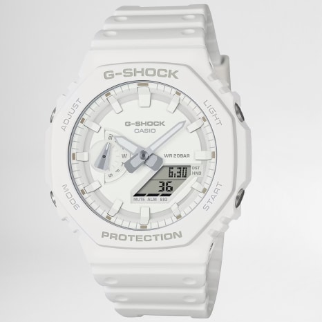 G-Shock - Reloj G-Shock GA-2100 Blanco