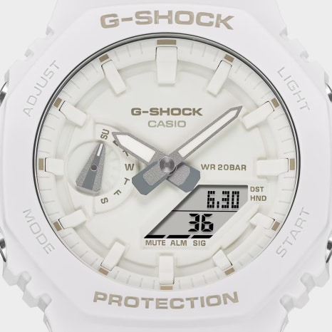 G-Shock - Reloj G-Shock GA-2100 Blanco