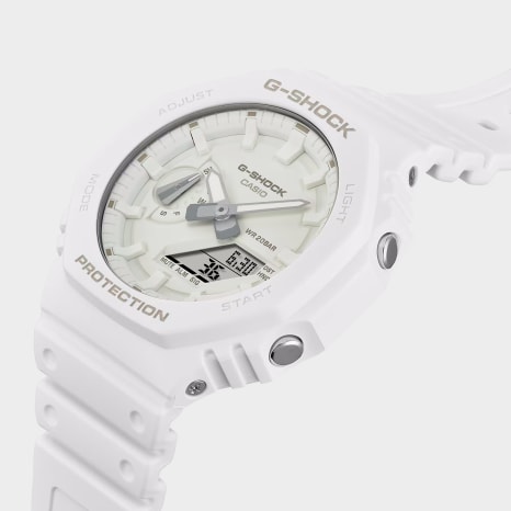 G-Shock - Reloj G-Shock GA-2100 Blanco