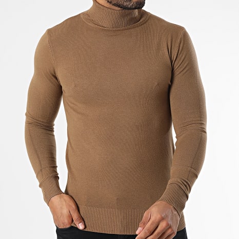 Classic Series - Suéter de Cuello Alto 663 Marrón