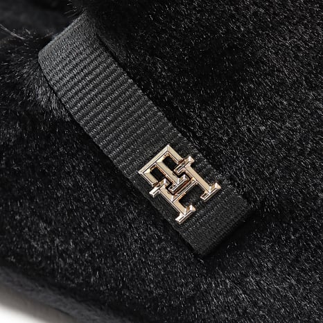 Tommy Hilfiger - Chaussons Femme Comfort Home Slipper 8138 Black