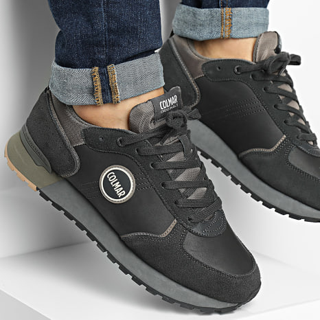 Colmar - Travis Boost 014 Sneakers Antracite Verde Militare