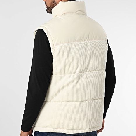 Urban Classics - Abrigo sin mangas TB4693 Beige
