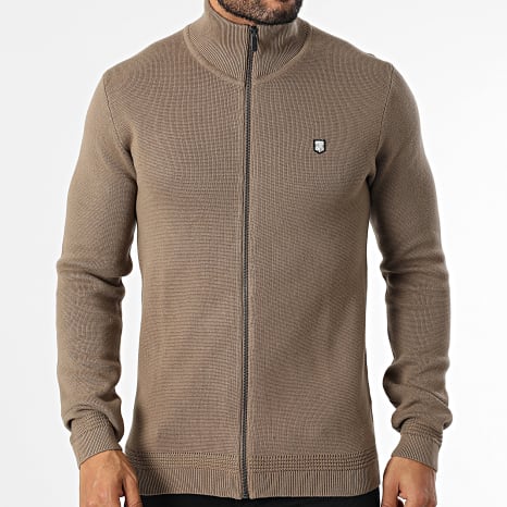 Teddy Smith - Ettore Zip Sweat 10915528D Brown