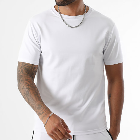 LBO - Tee Shirt and Jogging Short Set 0287 White