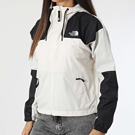 The North Face - Sheru Cazadora con Capucha Mujer A4C9H Beige Negro