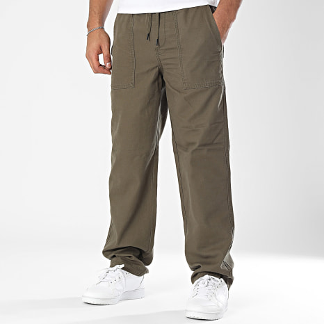 Only And Sons - Pantalone Sinus Loose Verde Kaki Scuro