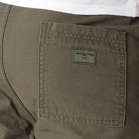 Only And Sons - Pantalone Sinus Loose Verde Kaki Scuro