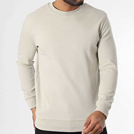 Classic Series - Sudadera cuello redondo Beige