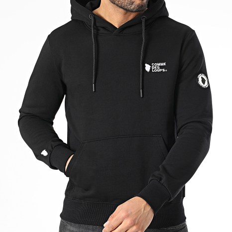 Comme Des Loups - Sweat Capuche Janeiro Noir