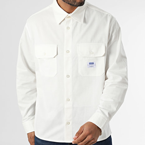 Blu Hugo - Maglietta over Ekynone 50520001 Bianco