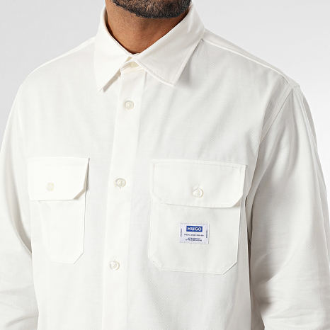 Blu Hugo - Maglietta over Ekynone 50520001 Bianco