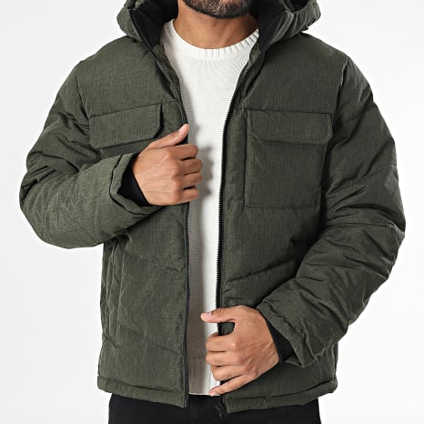 Classic Series - Doudoune Capuche Tim Vert Foncé