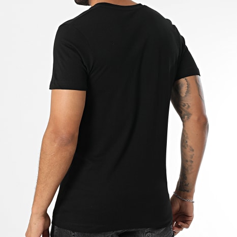 Sergio Tacchini - Lot De 2 Tee Shirts Col V 39493236 Noir