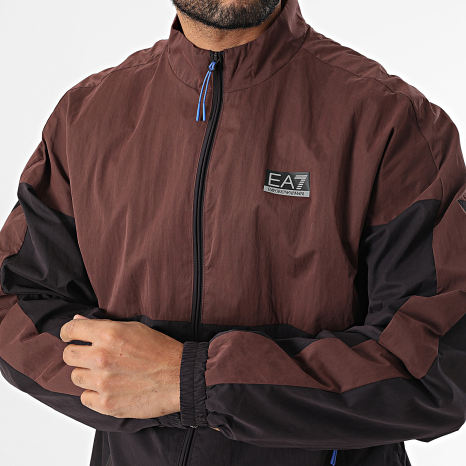 EA7 Emporio Armani - Ensemble De Survetement 6DPV04-PNHEZ Noir Marron EA7 Emporio Armani - Ensemble De Survetement 6DPV04-PNHEZ Noir Marron